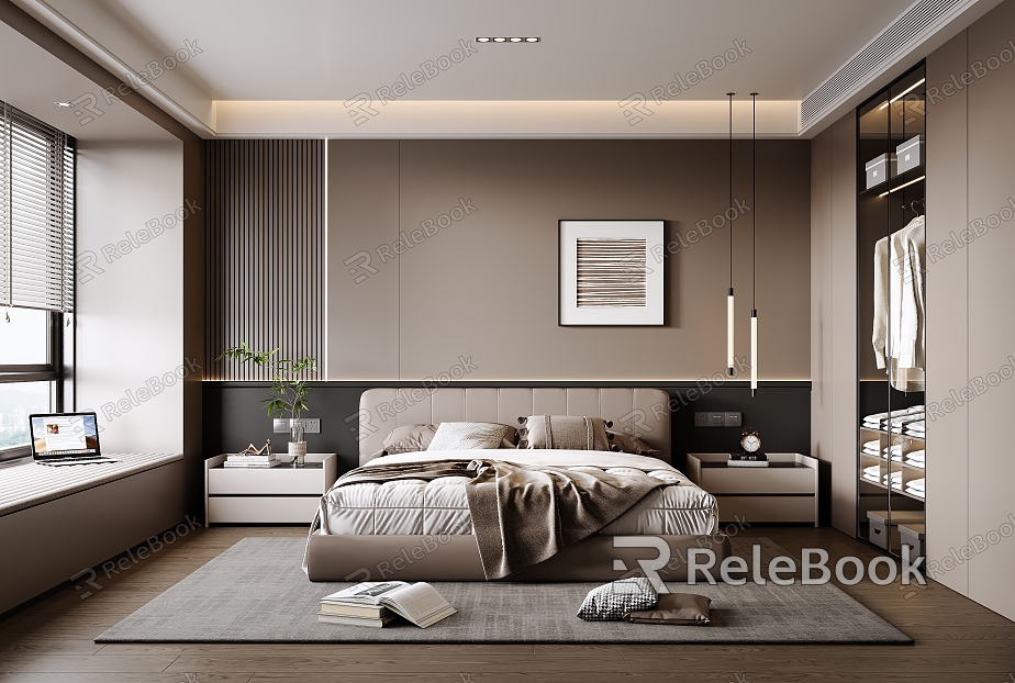 Italian Home Bedroom model