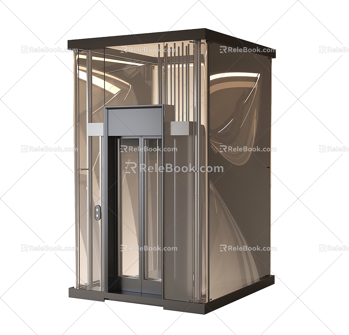 Modern Villa Elevator 3d model