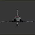 Detailed Military Fighter Jet Model With Open Cockpit And Weapon Attachments
