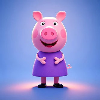 Piggy Page 3d model
