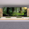 Modern Open Concept Kitchen Interior Design With Island Counter And Appliances