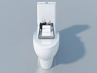 Perfume cosmetics sketch 3d model