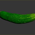 White Cucumber Water Cucumber Dry Cucumber Green Cucumber South China Cucumber European Greenhouse Cucumber Fruit Cucumber 3d model