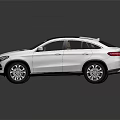 White Mercedes SUV With Panoramic Sunroof Brown Interior And Modern Design