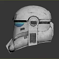 Sci-Fi Helmet Alien Helmet High Tech Helmet Game Helmet 3d model