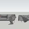 Modern Multiplayer Sofa Combination 3d model