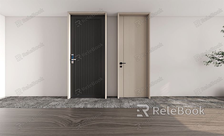 Modern security door combination model