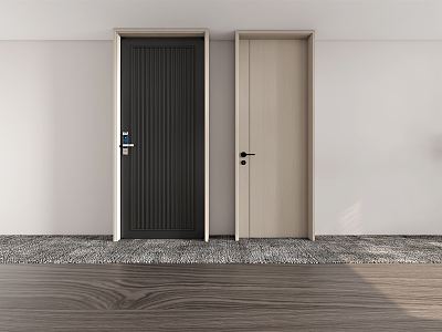 Modern security door combination model