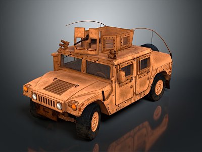 Modern Bulletproof Car Armed Jeep Armed Car Armed Bulletproof Car model