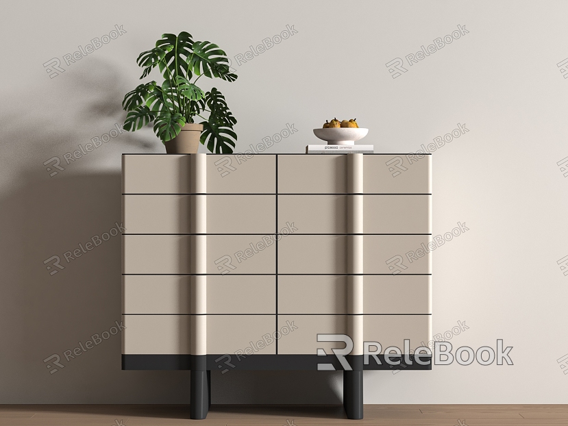 Minimale Style Cabinet Whole Cabinet Sideboard Cabinet Balcony Cabinet Storage Cabinet Entrance Cabinet Bedroom Wardrobe model