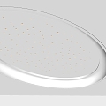 Star ceiling oval ceiling round ceiling 3d model