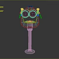 Commercial Coin Operated Binoculars Stand With Stable Base For Public Viewing Areas