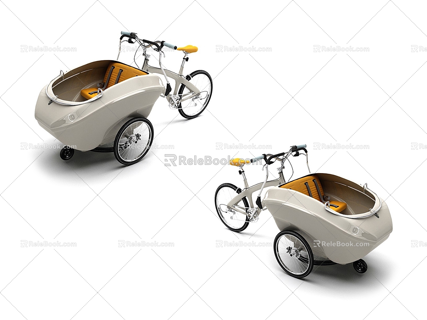 Hyundai Self-propelled Children's Car 3d model