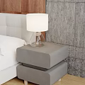 Table lamp table lamp side 3d model