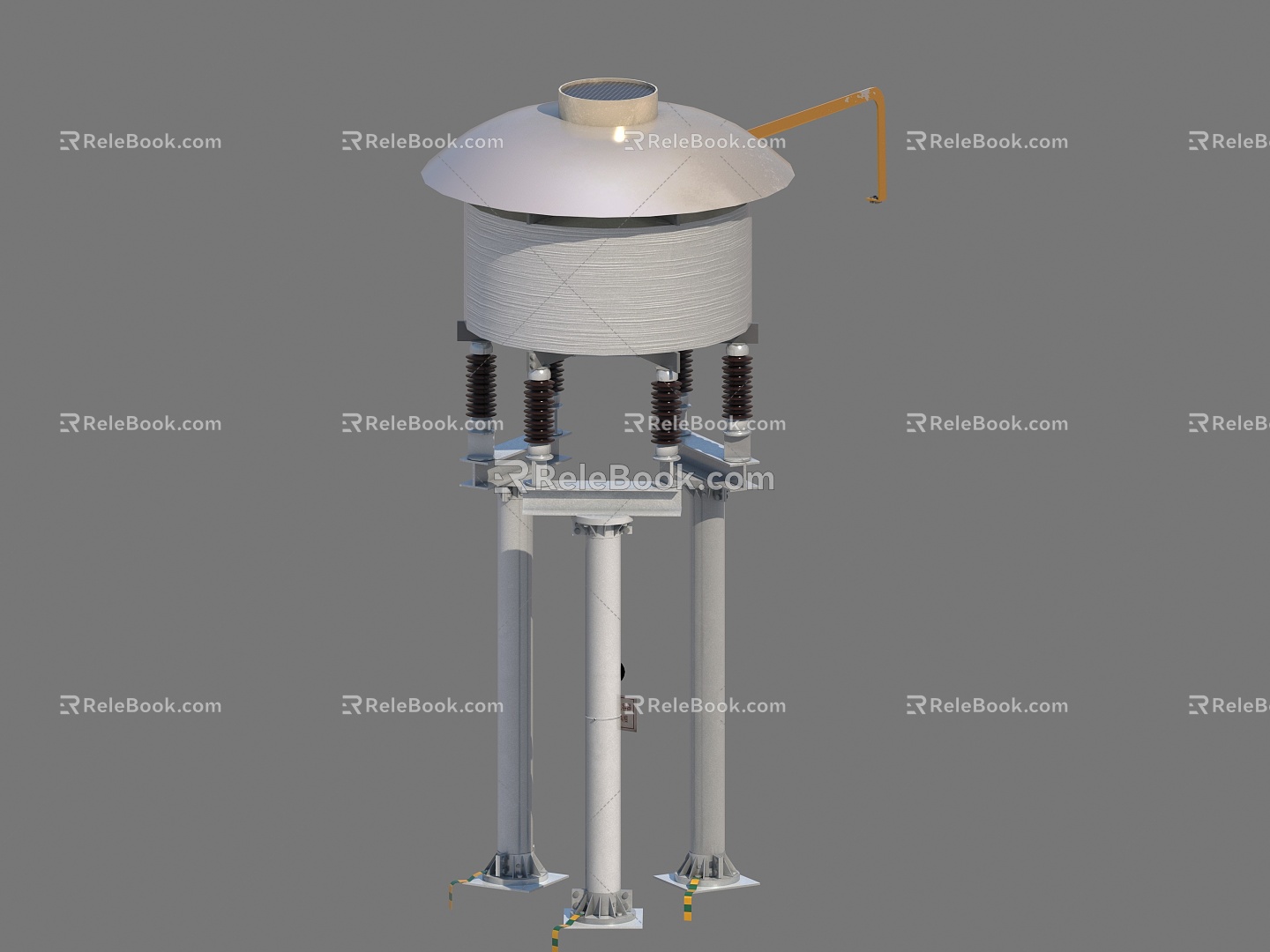 High Voltage Reactor Reactor 3d model