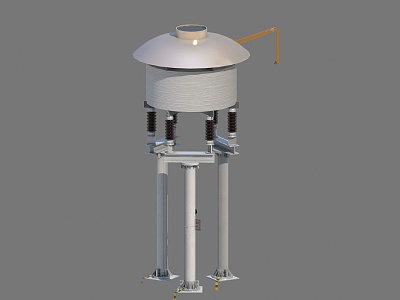 High Voltage Reactor 3d model