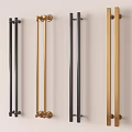 Modern Metal Cabinet Handles In Gold And Black Finishes For Home Decor