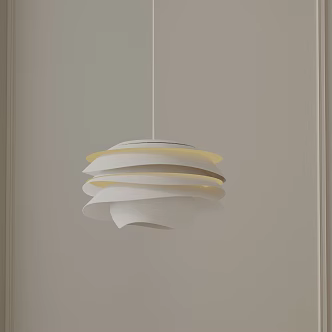 Modern chandelier 3d model