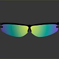 Safety Goggles With Colorful Reflective Lenses And Sturdy Protective Frame Design