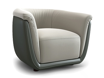 Armchair Formitalia armchair chair stool upholstered furniture leisure chair bedroom single chair single chair 3d model