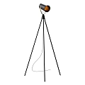 Modern Tripod Floor Lamp With Round Light Head For Living Room Decor