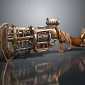 Modern Sci-Fi Gun Sci-Firearms Sci-Fi Game Gun Games Firearms Game Gun 3d model