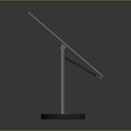Solar Panel With Blue Cells And Stand For Household Daily Electrical Appliance Use
