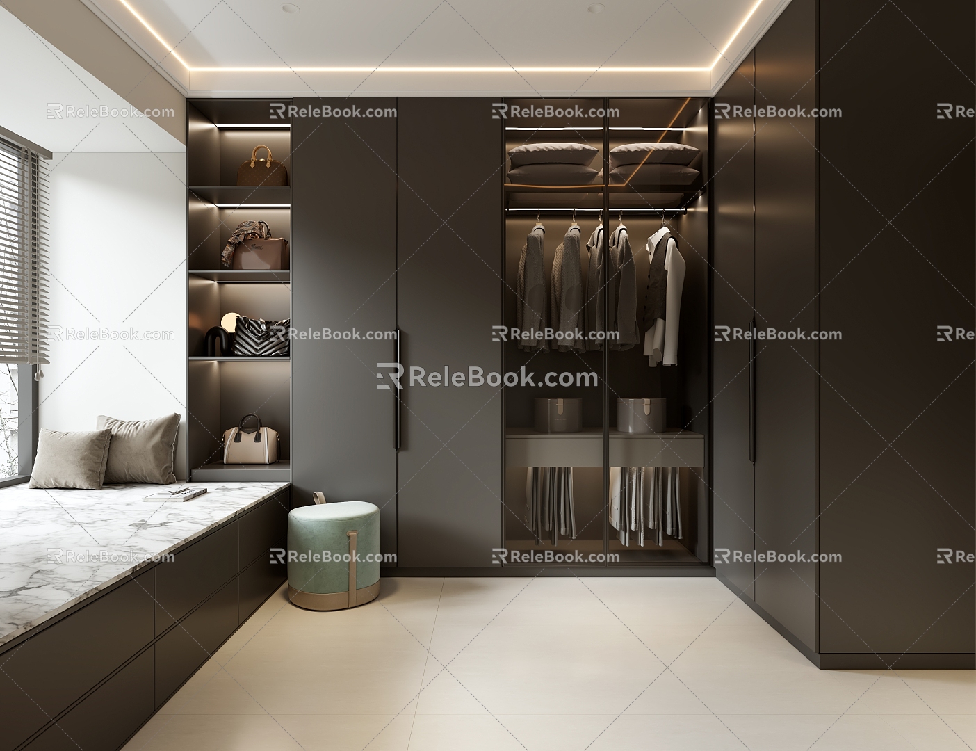 Cloakroom 3d model