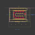 Modern Monitoring Room Interior With Multiple Large Screens Conference Table And Black Chairs