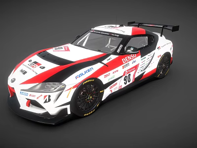 Racing Car Racing Toys 3d model