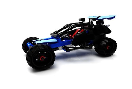 Modern toy car 3d model