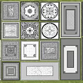 Garden Decorative Pavers With Various Shapes And Intricate Patterns For Landscaping