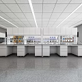 Modern Laboratory 3d model