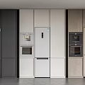 Modern Kitchen Appliances in Various Colors With Sleek Design And Cabinet Integration