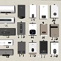 Modern Wall Mounted Household Water Heaters With Various Designs For Home Use