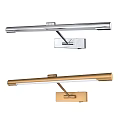 Modern Black Slim Long LED Wall Lamp with Stylish Design for Home Decor