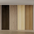 Modern wood veneer 3d model