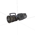 modern jet engine 3d model