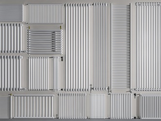 Modern radiator heating radiator heating radiator 3d model