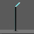 Modern Public Street Light With Sleek Pole And LED Illumination For Outdoor Areas