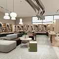 Modern Book Art Interior Design With Reading Area Bookshelves Sofa And Large Windows