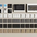 Modern Smart Switch Panels In Various Colors With Different Designs And Sockets