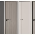 Modern Hinged Doors With Various Colors And Wood Grain Finishes For Home Interiors