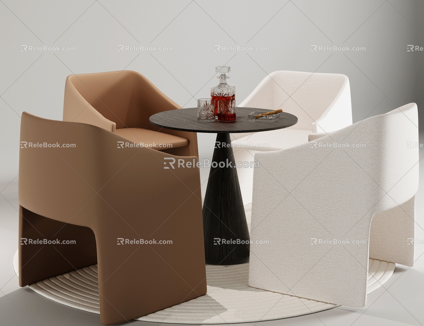 Modern Negotiation Tables and Chairs Leisure Tables and Chairs Coffee Tables and Chairs Signing Tables and Chairs Reception Tables and Chairs Negotiation Tables and Chairs 3d model