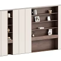 Modern Bookshelf Bookcase 3d model