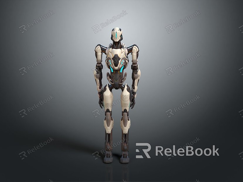 Robot Robot Assistant Small Robot Robot Butler Robot Butler Figure Game Figure model