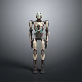 Robot Assistant Small Robot Butler Robot Butler Figure Game Figure 3d model