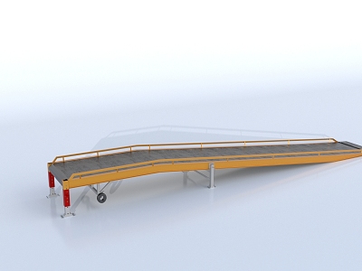 Conveyor belt for industrial equipment model