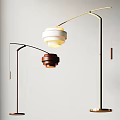Modern floor lamp 3d model