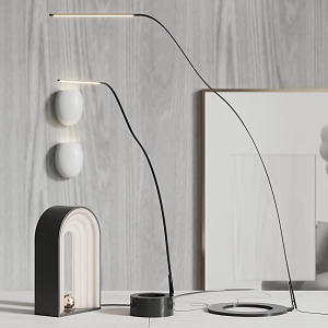 Modern lamp combination table lamp combination 3d model